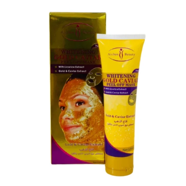 ماسک صورت ایچون بیوتی مدل GOLD CAVIAR حجم 120 میلی لیتر