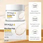 کرم آبرسان بیو آکوا مدل کاسه ای برنج Rice Raw Pulp حجم 50 میلی لیتر - Image 3