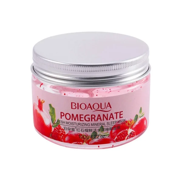 ماسک صورت بیو آکوا مدل انار pomegranate حجم 120 میلی لیتر
