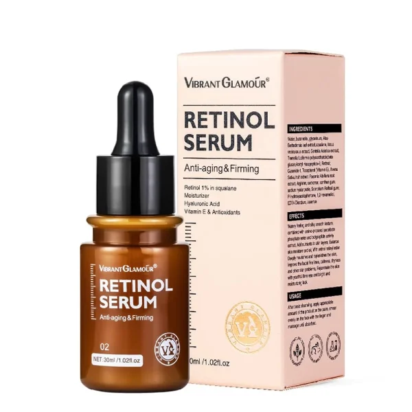 سرم ضد چروک ویبرانت گلمور مدل رتینول Retinol حجم 30 میلی لیتر