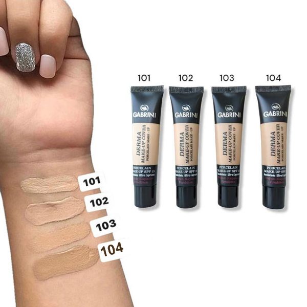 کرم پودر گابرینی مدل درما Derma حجم 40 میلی لیتر - Image 4