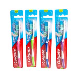مسواک کلگیت مدل اکسترا کلین Extra Clean با برس متوسط