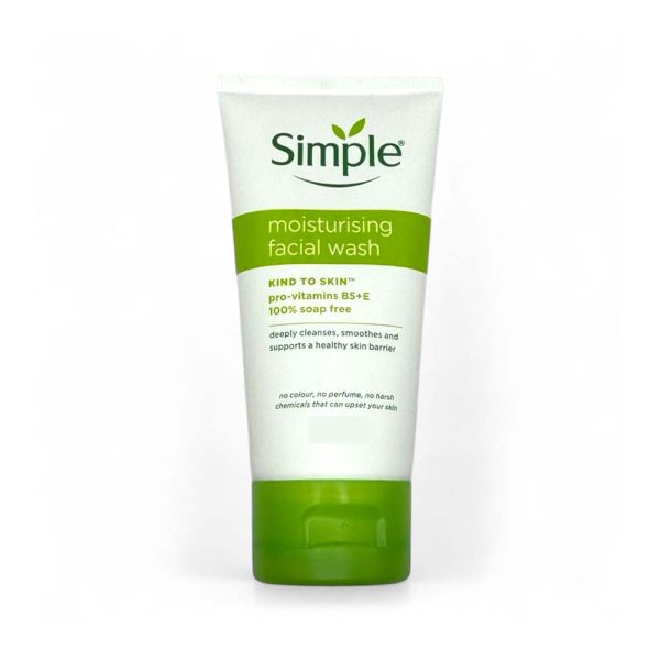 ژل شستشو صورت سیمپل مدل آبرسان Kind to Skin حجم 150 میلی لیتر - Image 1