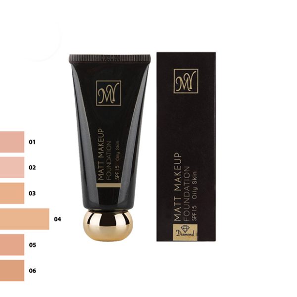 کرم پودر مای مدل مات Matt Makeup بلک دایموند - Image 1