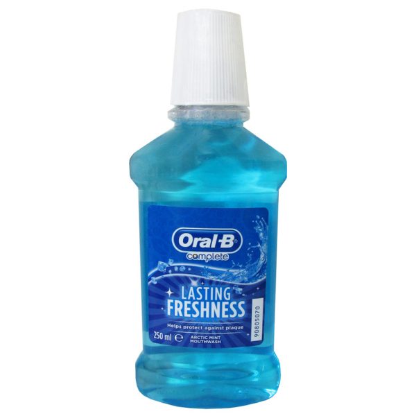 دهانشویه اورال بی مدل  Complete lasting freshness کامل حجم 250 میلی لیتر