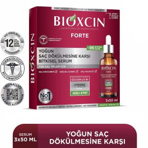 پک سرم مو بیوکسین فورت گیاهی ضد ریزش مو 3 عددی حجم هر کدام 50 میلی لیتر