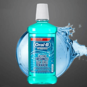 دهانشویه اورال بی مدل  Complete lasting freshness کامل حجم 500 میلی لیتر