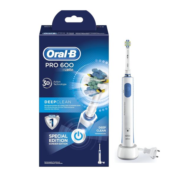 مسواک برقی اورال بی مدل Deep Clean Pro 600 Special Edition