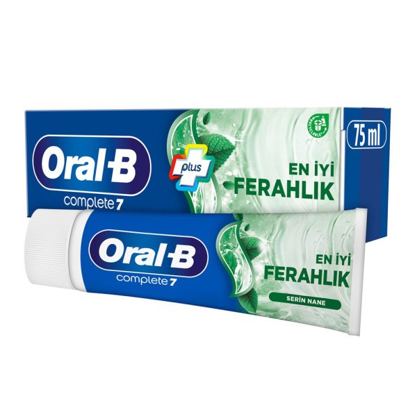 خمیر دندان اورال بی مدل Complete 7 Plus Ultimate Fresh حاوی عصاره نعنا خنک کننده و ضد پوسیدگی حجم 75 میلی لیتر - Image 2