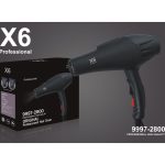 سشوار حرفه ای برند X6 مدل 9997 قدرت 2800 وات - Image 2