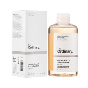 تونر لایه بردار و روشن کننده گلیکولیک اسید اوردینری Ordinary حجم 240 میلی لیتر
