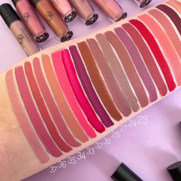 رژلب مایع مات گلدن رز مدل Long Stay - Image 2
