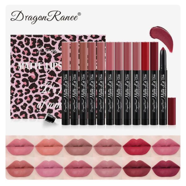 رژلب مات مدادی برند دراگون رانی Dragon Ranee
