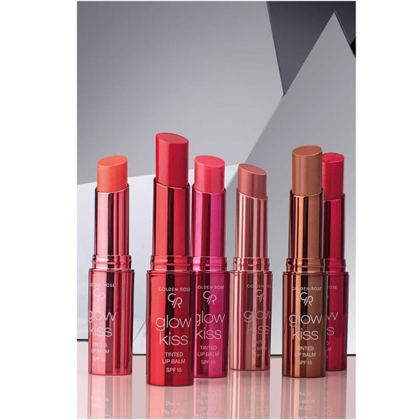 بالم لب رنگی گلدن رز مدل Glow Kiss - Image 2