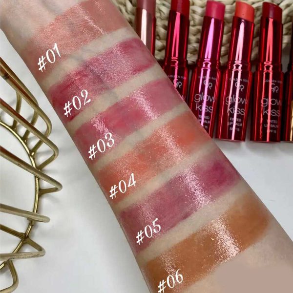 بالم لب رنگی گلدن رز مدل Glow Kiss - Image 5