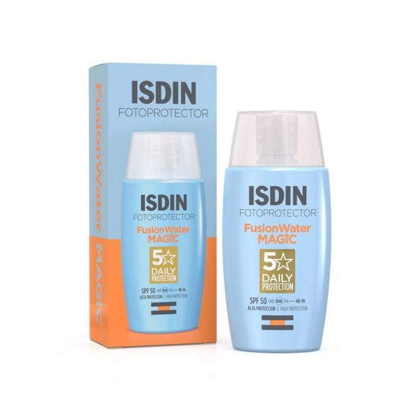 کرم ضد آفتاب ایزدین مدل Fusion Water Magic با SPF50 حجم 50 میلی لیتر