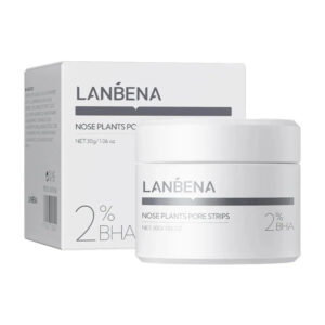 ماسک (چسب) بینی لنبنا تخلیه جوش سرسیاه حاوی ۲%BHA به همراه 60 عدد کاغذ