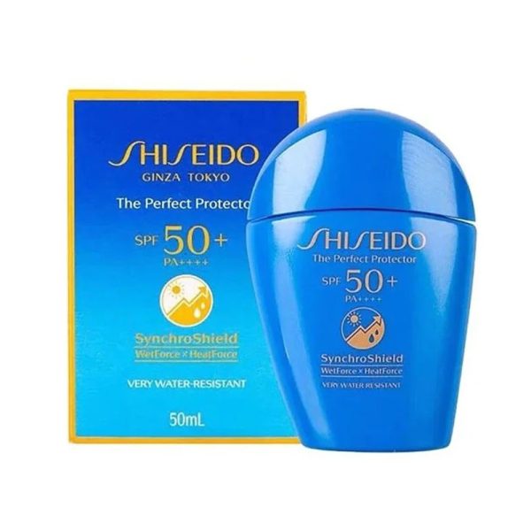 لوسیون ضد آفتاب صورت و بدن مدل SPF50+ شیسیدو