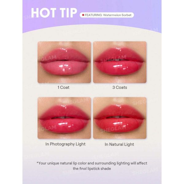 لیپ گلاس آبرسان شیگلم Lip Care - Image 10