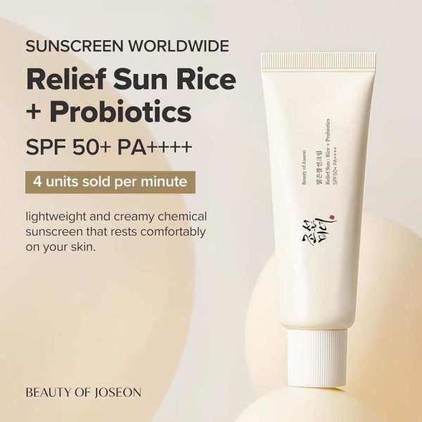 ضد آفتاب سبوس برنج و غلات پروبیوتیک بیوتی آف چوسان مدل SPF 50 حجم 50 میلی لیتر - Image 10