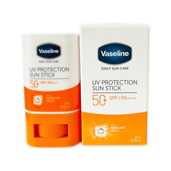 ضد آفتاب استیکی وازلین مدل SPF 50 مناسب برای انواع پوست