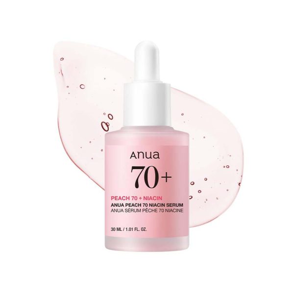 سرم روشن کننده و ضدجوش نیاسینامید آنوا حاوی عصاره هلو  Peach 70% Niacin حجم 30 میلی لیتر - Image 2