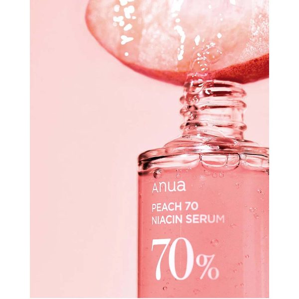 سرم روشن کننده و ضدجوش نیاسینامید آنوا حاوی عصاره هلو  Peach 70% Niacin حجم 30 میلی لیتر - Image 8