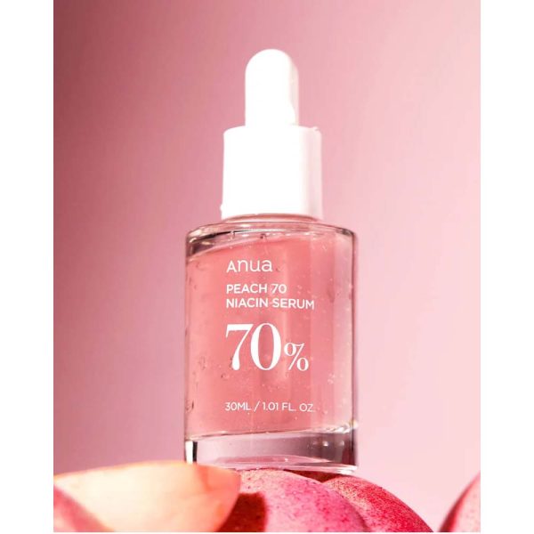 سرم روشن کننده و ضدجوش نیاسینامید آنوا حاوی عصاره هلو  Peach 70% Niacin حجم 30 میلی لیتر - Image 9