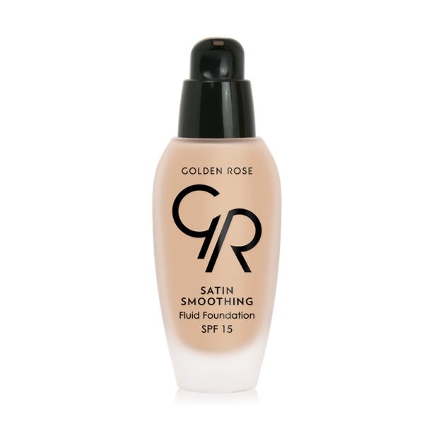 کرم پودر گلدن رز Golden Rose مدل Satin Smoothing حاوی SPF15 حجم 34 میلی لیتر - Image 3