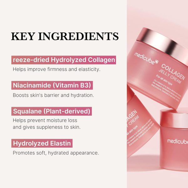 کرم جوانساز ژله‌ای مدی کیوب مدل کلاژن Collagen - Image 6