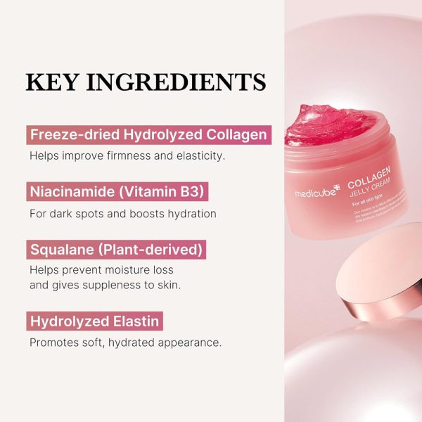 کرم جوانساز ژله‌ای مدی کیوب مدل کلاژن Collagen - Image 8