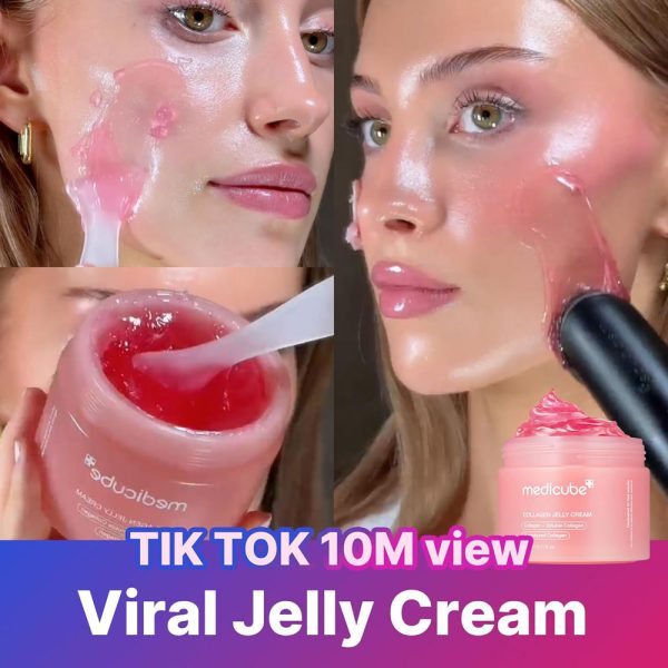 کرم جوانساز ژله‌ای مدی کیوب مدل کلاژن Collagen - Image 9