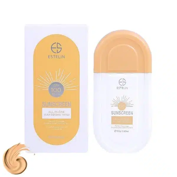 کرم ضد آفتاب رنگی استلین مدل spf 100 حجم 100 میلی لیتر - Image 1